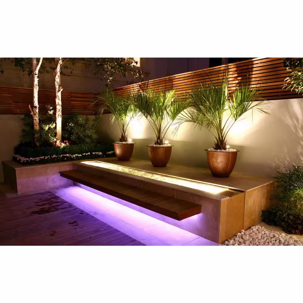 Armacost Lighting RibbonFlex Home 24 ft. RGB+W Indoor/Outdoor LED Tape Light Kit
