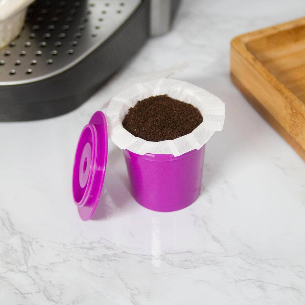 None EZ-Cup 2.0 Filters 200 Disposable Compostable Paper Filters Fit Most Reusable Filter Pods 100% Biodegradable