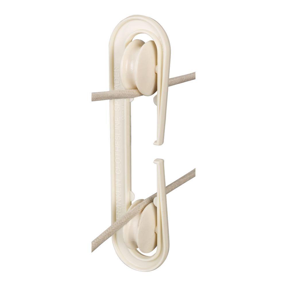 HOUSEHOLD ESSENTIALS 7.25 in. Plastic Outdoor Clothesline Spreader