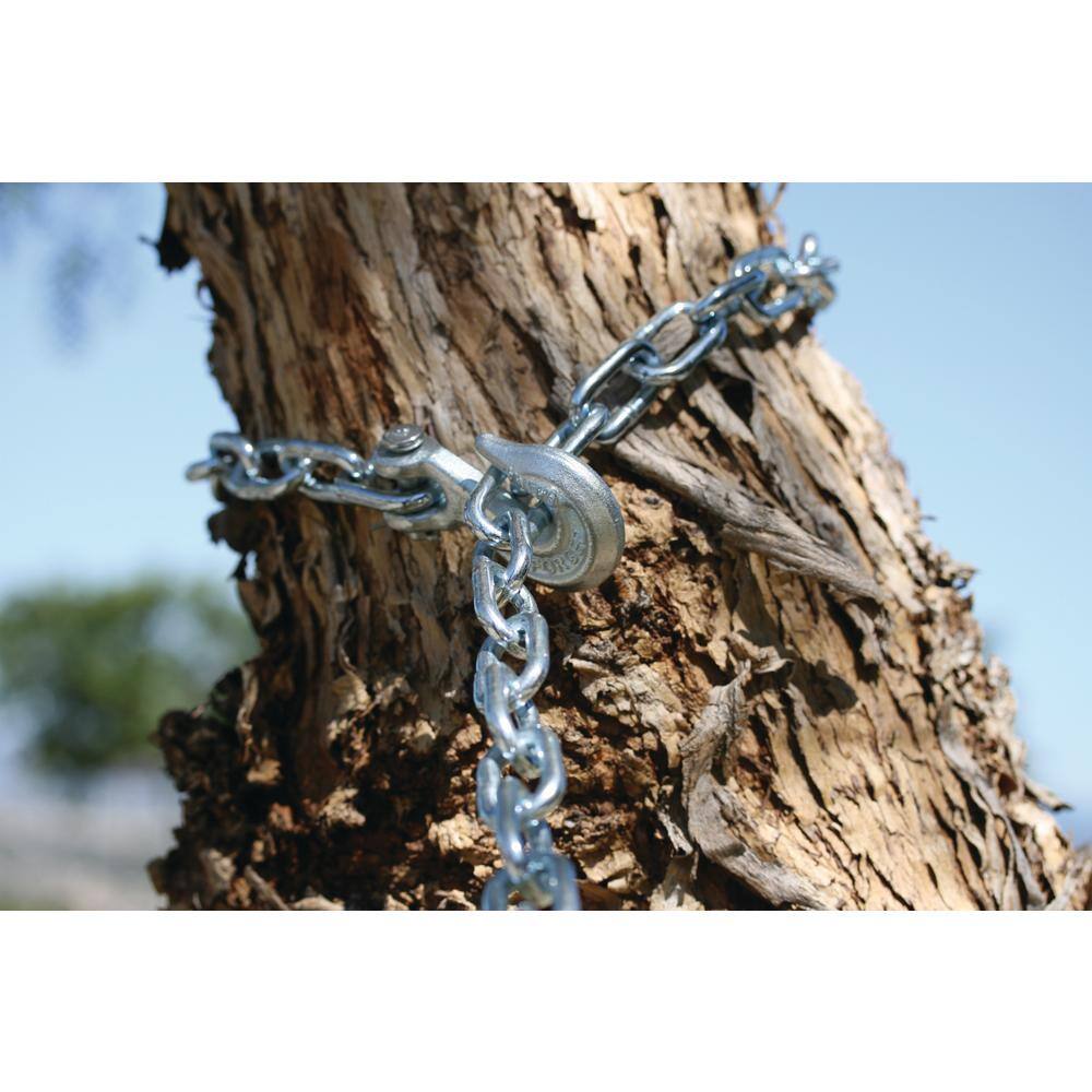 Everbilt 3/8 in. x 30 ft. Grade 30 Galvanized Steel Proof Coil Chain