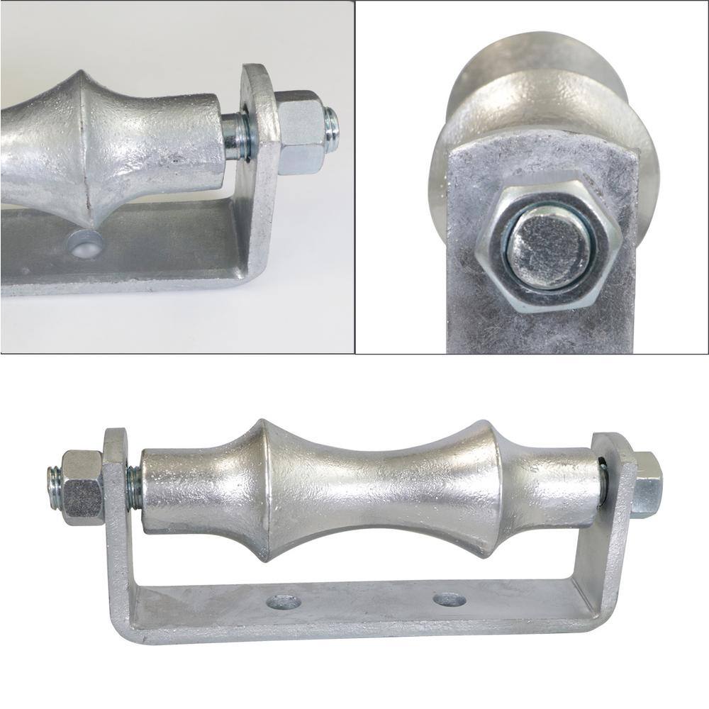 The Plumber's Choice 10 in. Galvanized Steel Hot Dipped Pipe Roller Chair (5-Pack)