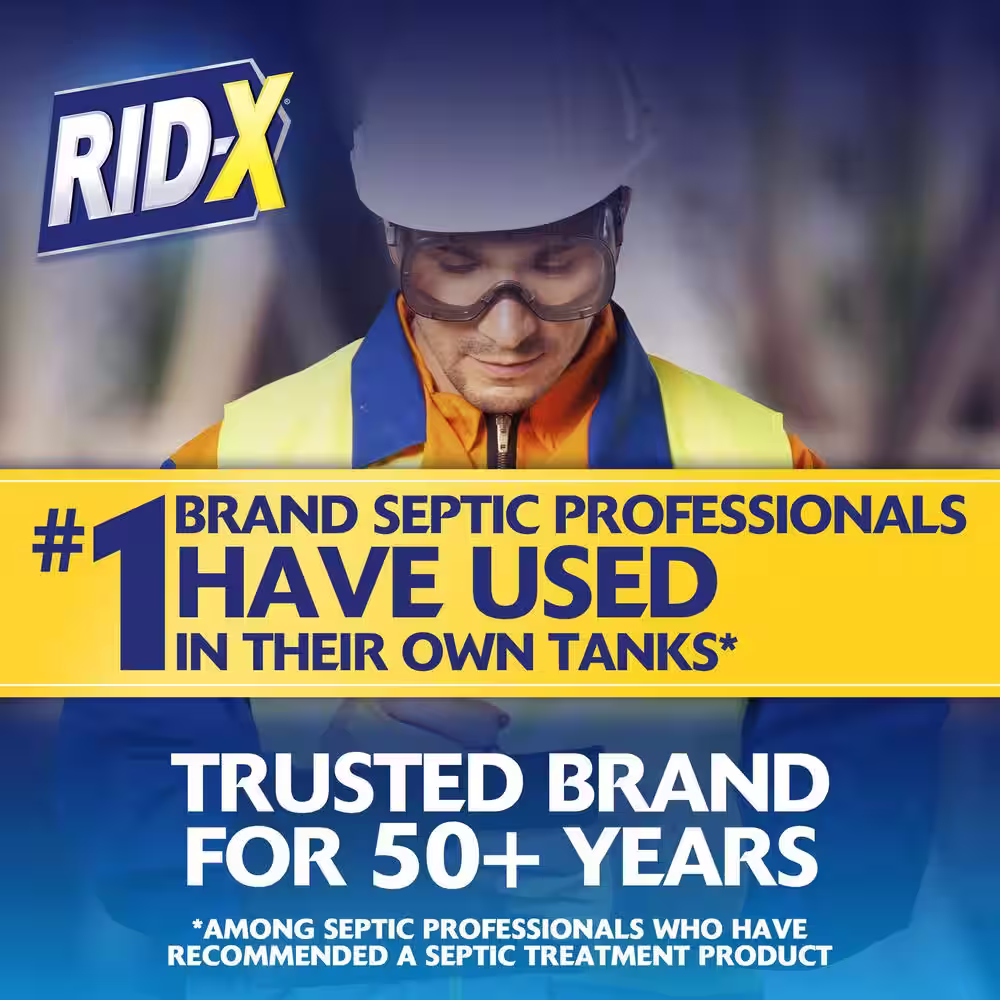 RID-X 9.8 oz. Powder Septic Tank Treatment (12-Pack)