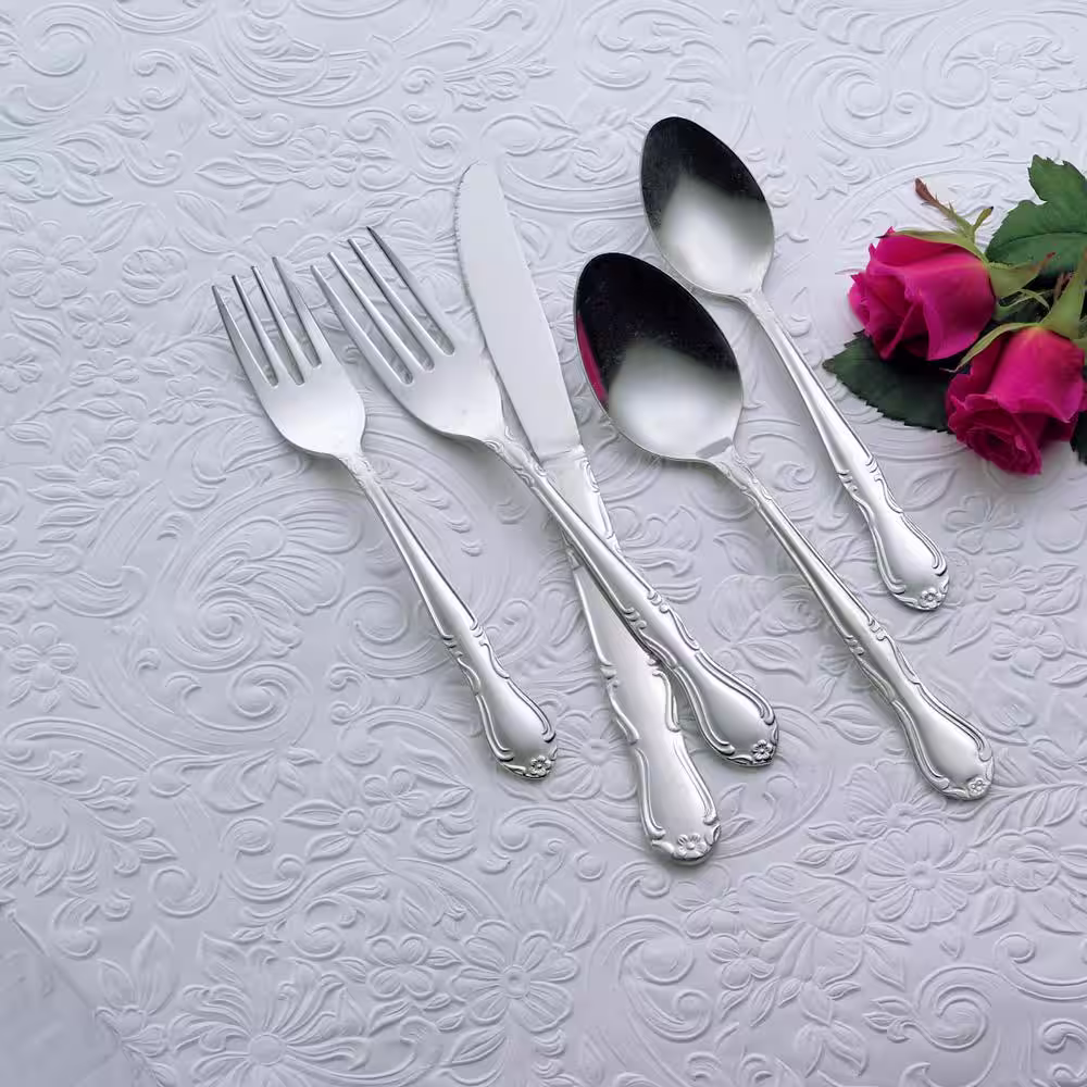 Oneida Melinda III 18/0 Stainless Steel Bouillon Spoons (Set of 36)