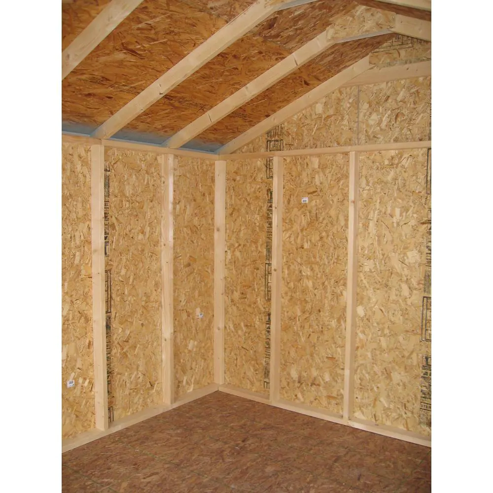 LITTLE COTTAGE CO. Value Gable 10 ft. x 12 ft. Wood Shed Precut Kit