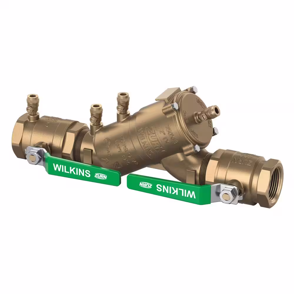 Wilkins 1-1/4 in. 950XL3 Double Check Backflow Preventer