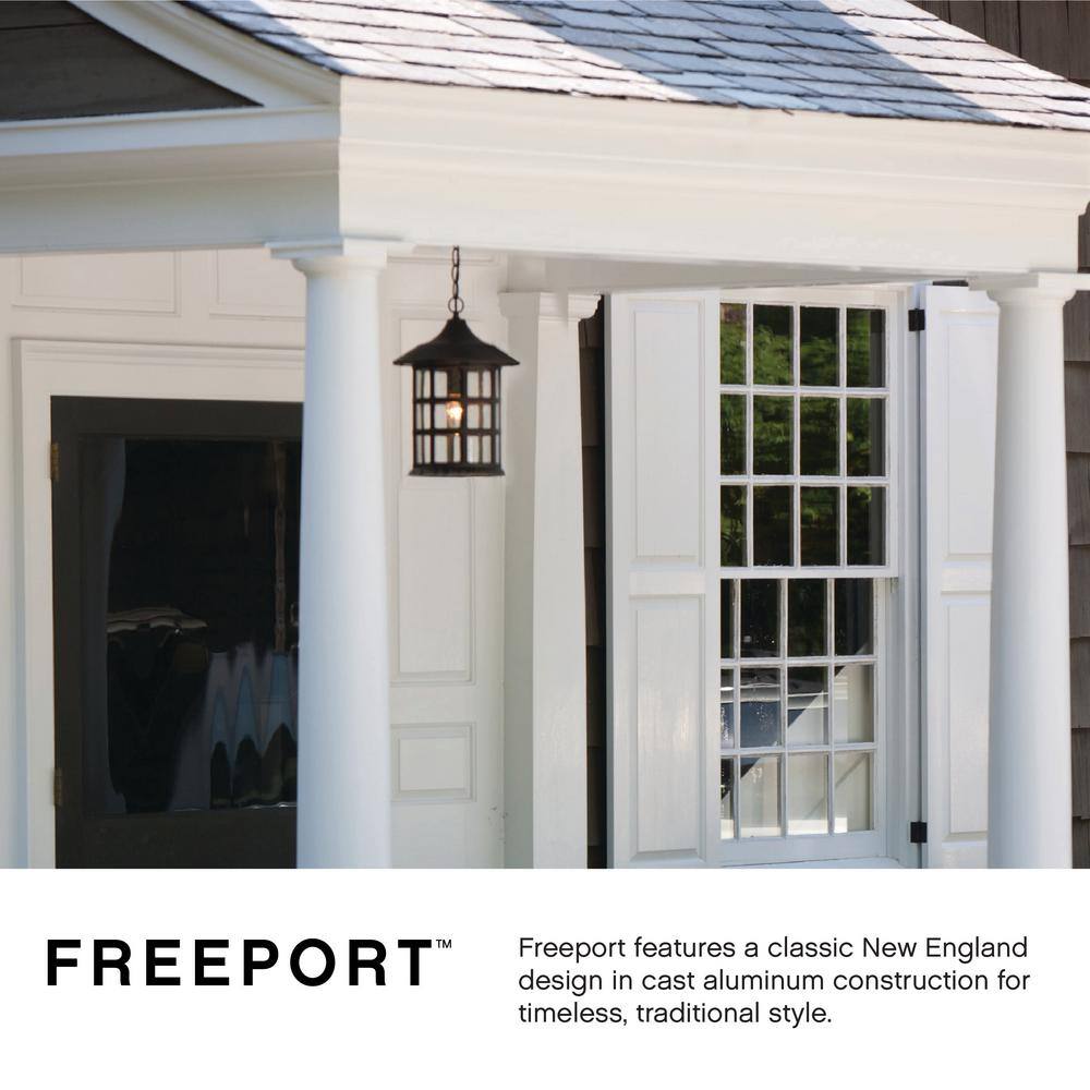 HINKLEY Hinkley Freeport Small Outdoor Wall Mount Lantern, Oil Rubbed Bronze
