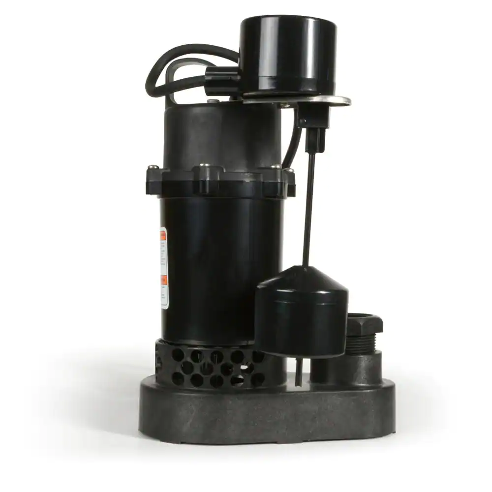 Everbilt 1/3 HP Aluminum Sump Pump Vertical Switch