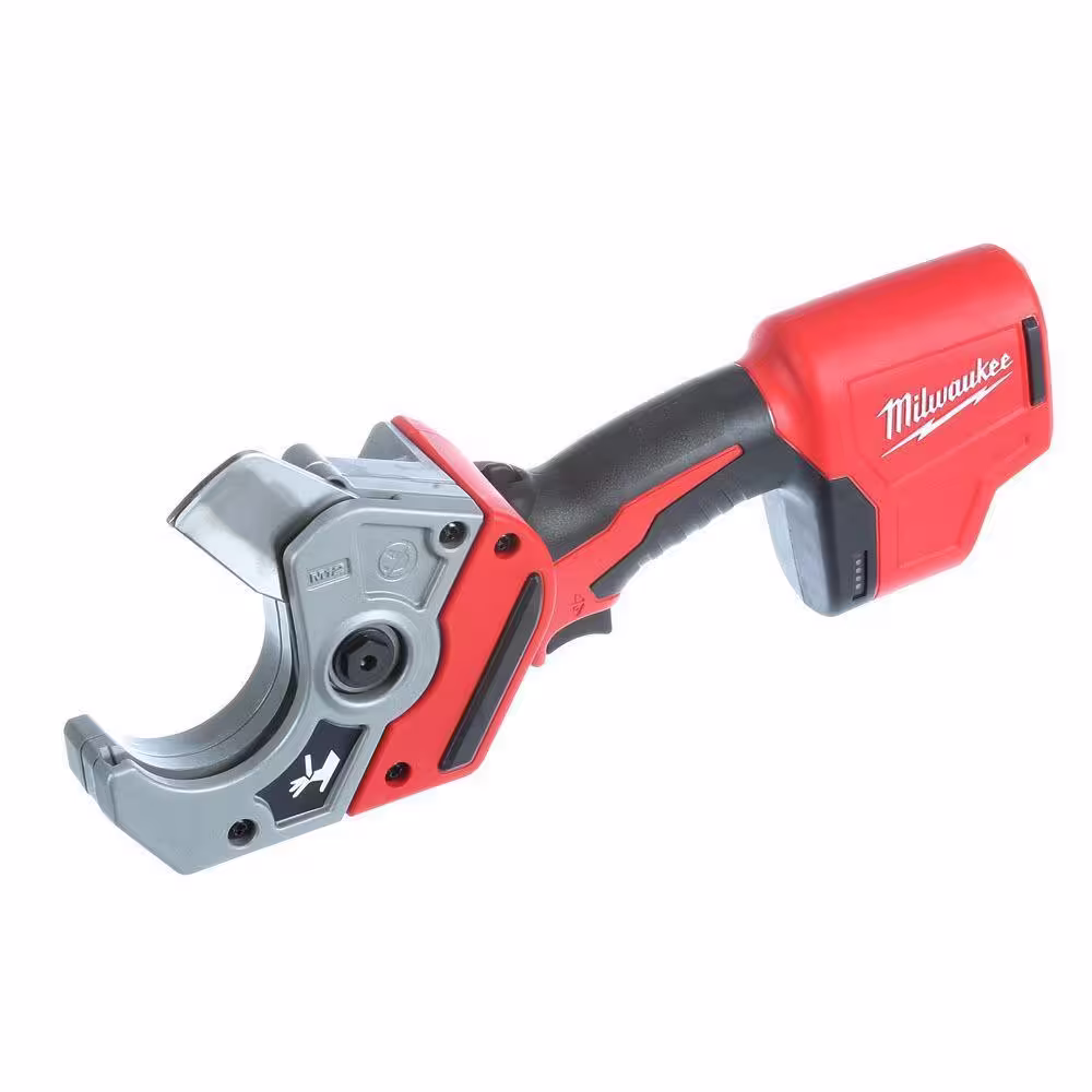 Milwaukee M12 12-Volt Lithium-Ion Force Logic Cordless Press Tool Kit (3 Jaws Included) with M12 PVC Pipe Shear and Extra Battery