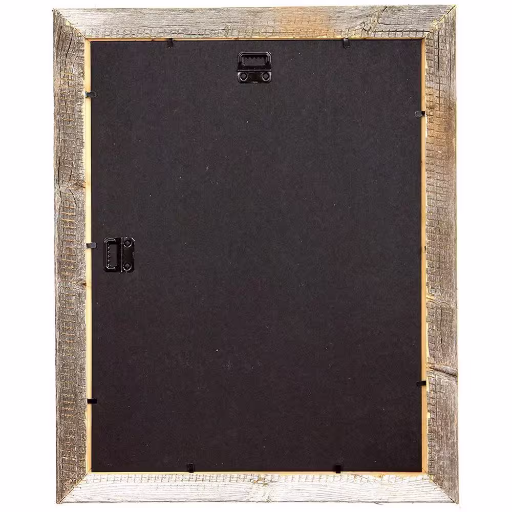 BarnwoodUSA Rustic Farmhouse 11 in. x 14 in. White Wash Reclaimed Picture Frame (1.5 in. Molding)