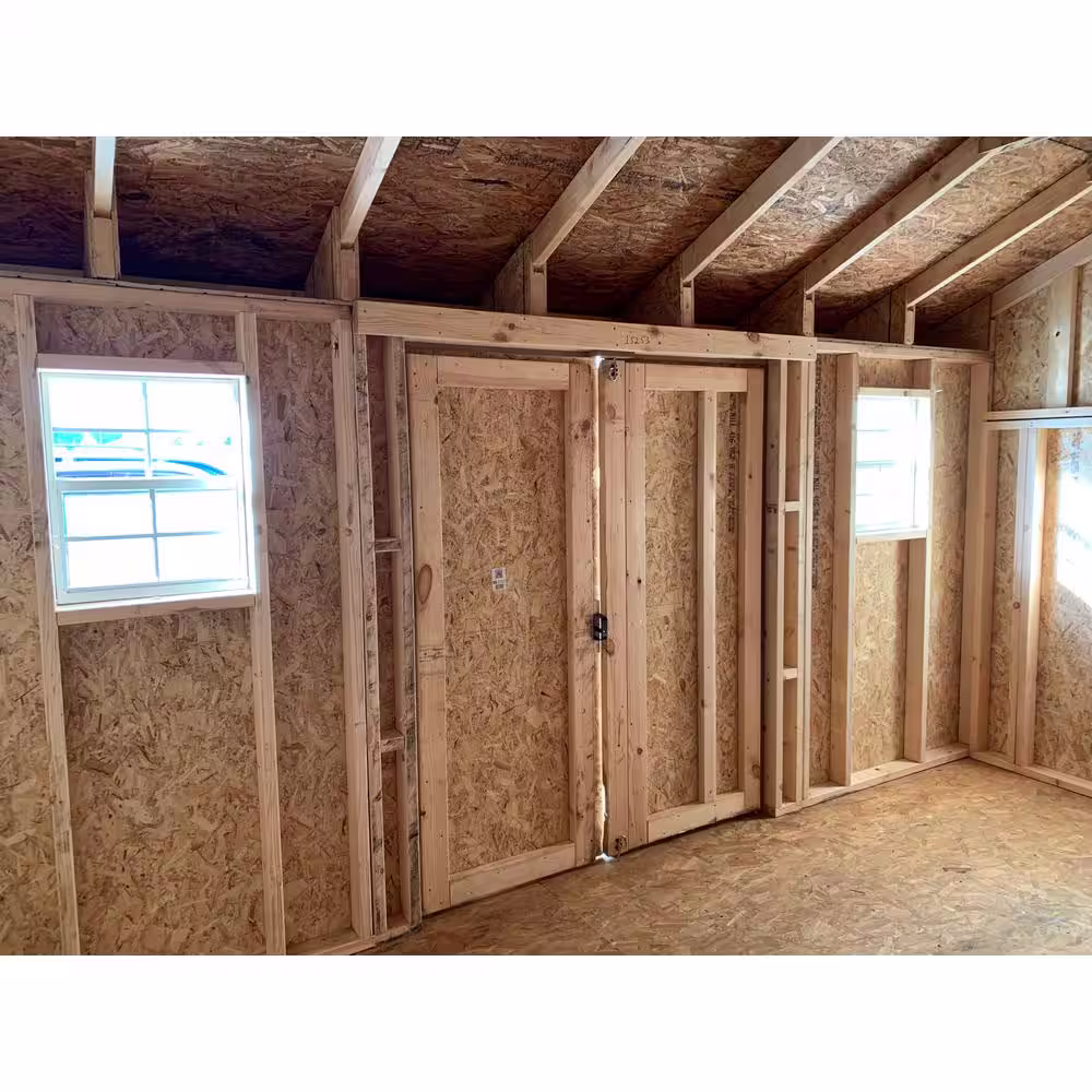 LITTLE COTTAGE CO. Classic Saltbox 10 ft. x 20 ft. Wood Storage Building DIY Kit with Floor