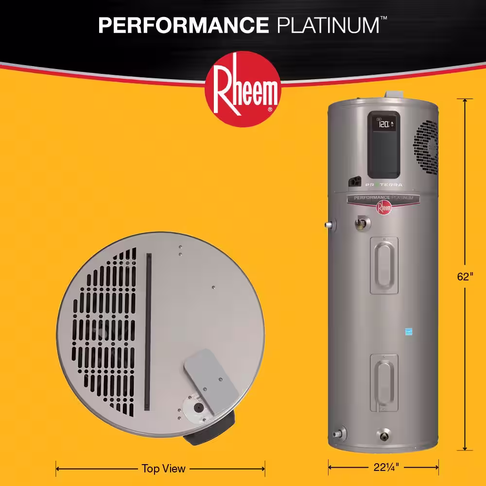 Rheem Performance Platinum 50 Gal. 10-Year Hybrid High Efficiency Tank Electric Heat Pump Water Heater