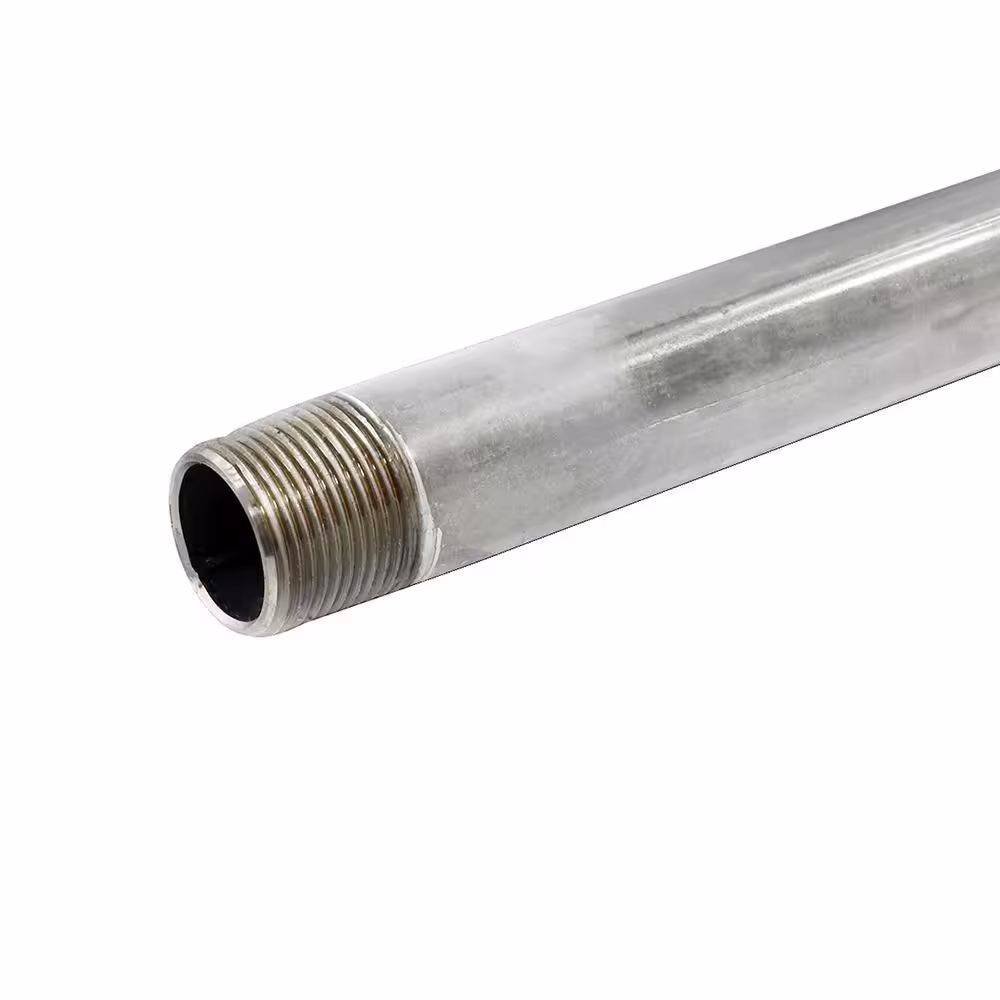 The Plumber's Choice 1 in. x 48 in. Galvanized Steel Pipe