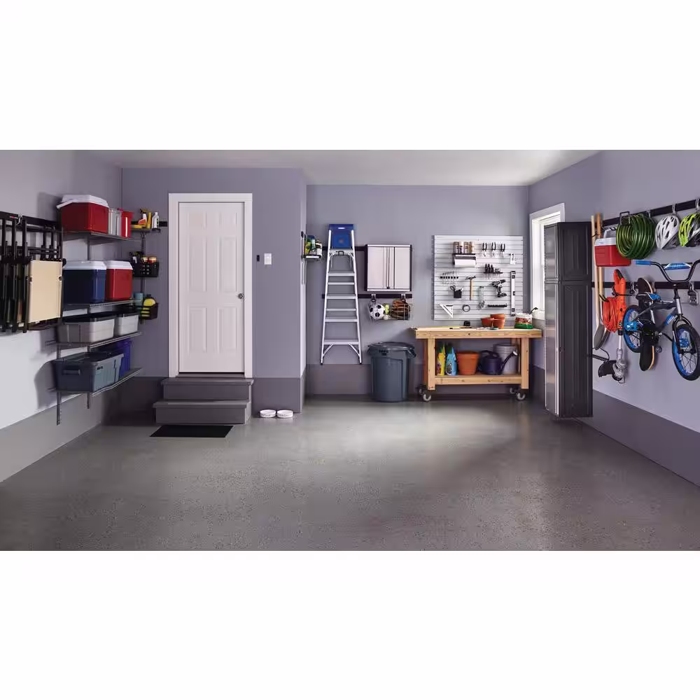 Rubbermaid FastTrack Garage Wall Storage Slat Panel System Cup Organizer
