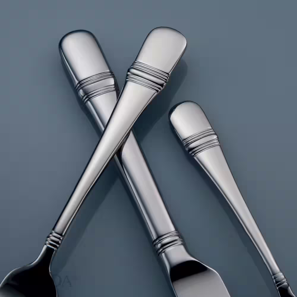 Oneida Astragal 18/10 Stainless Steel Salad/Dessert Forks (Set of 12)