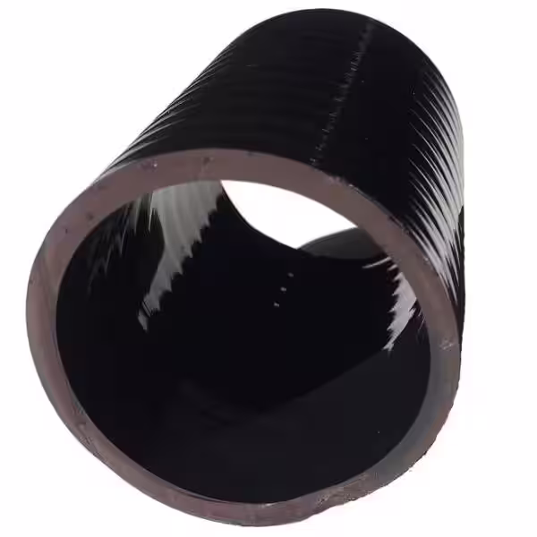 HYDROMAXX 2 in. x 10 ft. Black PVC Schedule 40 Flexible Pipe