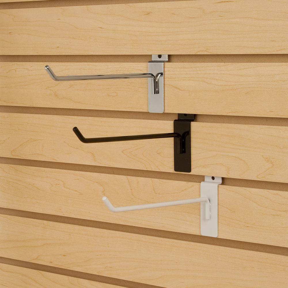 Econoco 12 in. White Hook for Gridwall (Pack of 96)