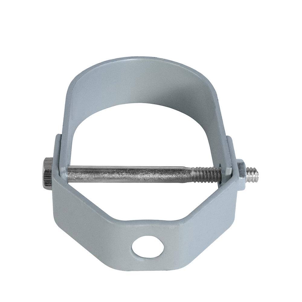 The Plumber's Choice 1/2 in. Clevis Hanger for Vertical Pipe Support in Standard Epoxy Coated Steel (10-Pack)