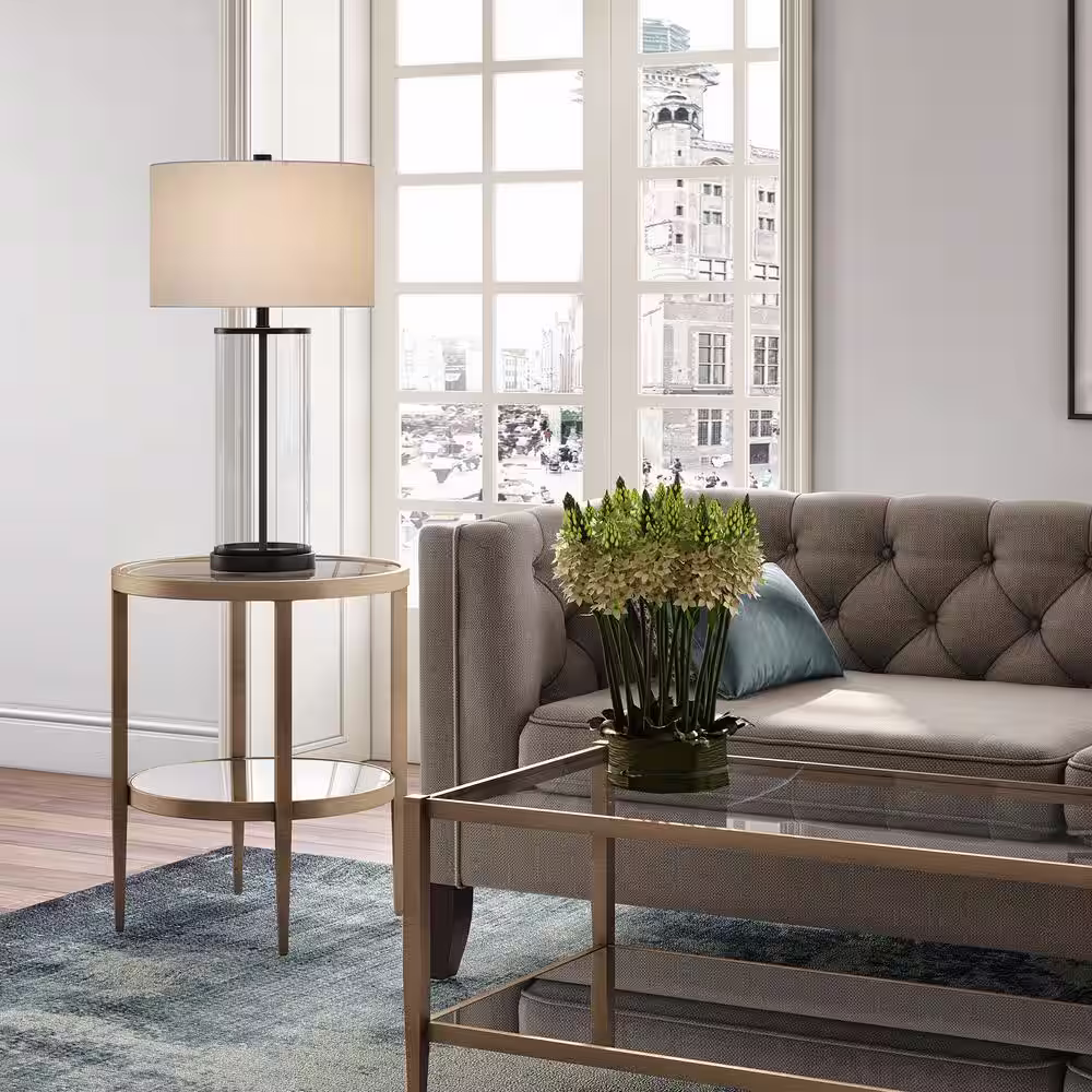 Meyer&Cross Rowan 28 in. Bronze Table Lamp