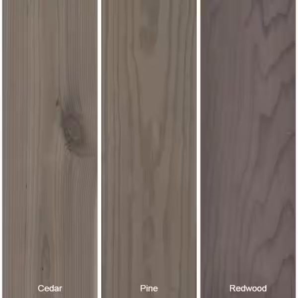 BEHR PREMIUM 5 gal. #ST-137 Drift Gray Semi-Transparent Waterproofing Exterior Wood Stain and Sealer