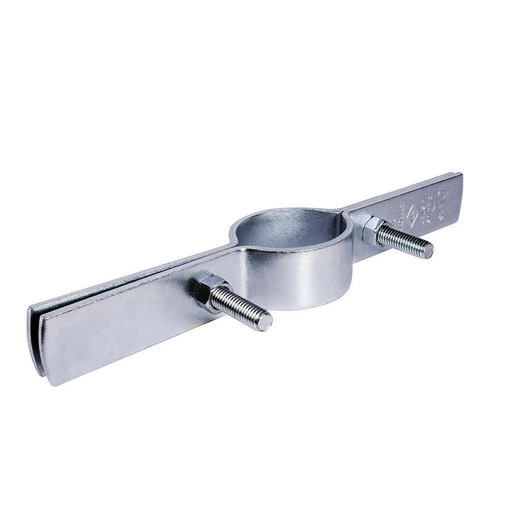 The Plumber's Choice 10 in. Riser Clamp in Electro Galvanized Steel