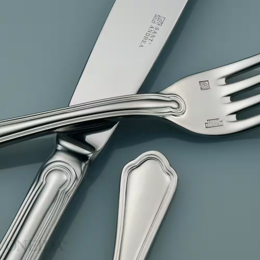 Oneida Rossini 18/10 Stainless Steel Teaspoons, U.S. Size (Set of 12)