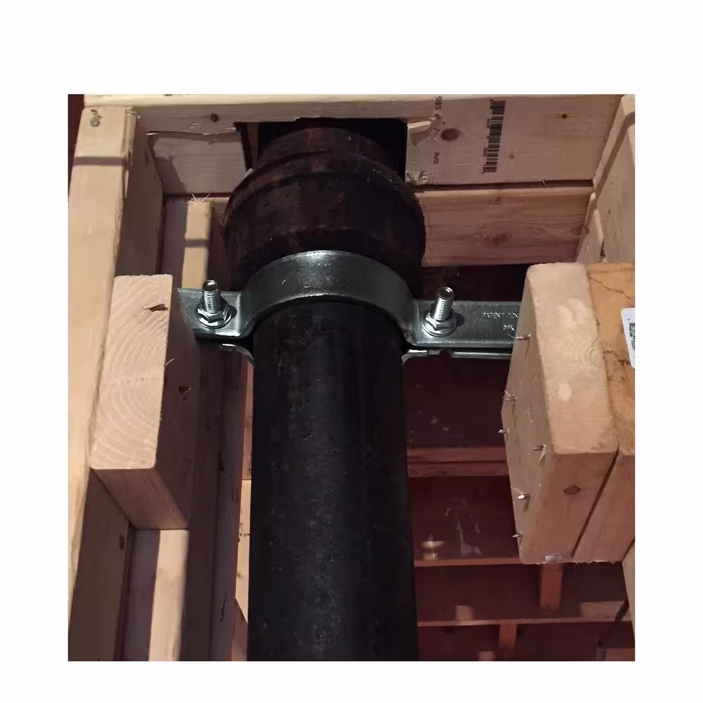 The Plumber's Choice 3/4 in. Riser Clamp in Galvanized Steel