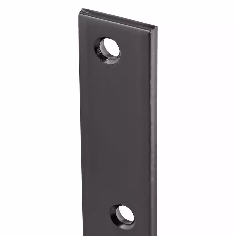 Everbilt 10 in. Black Corner Brace