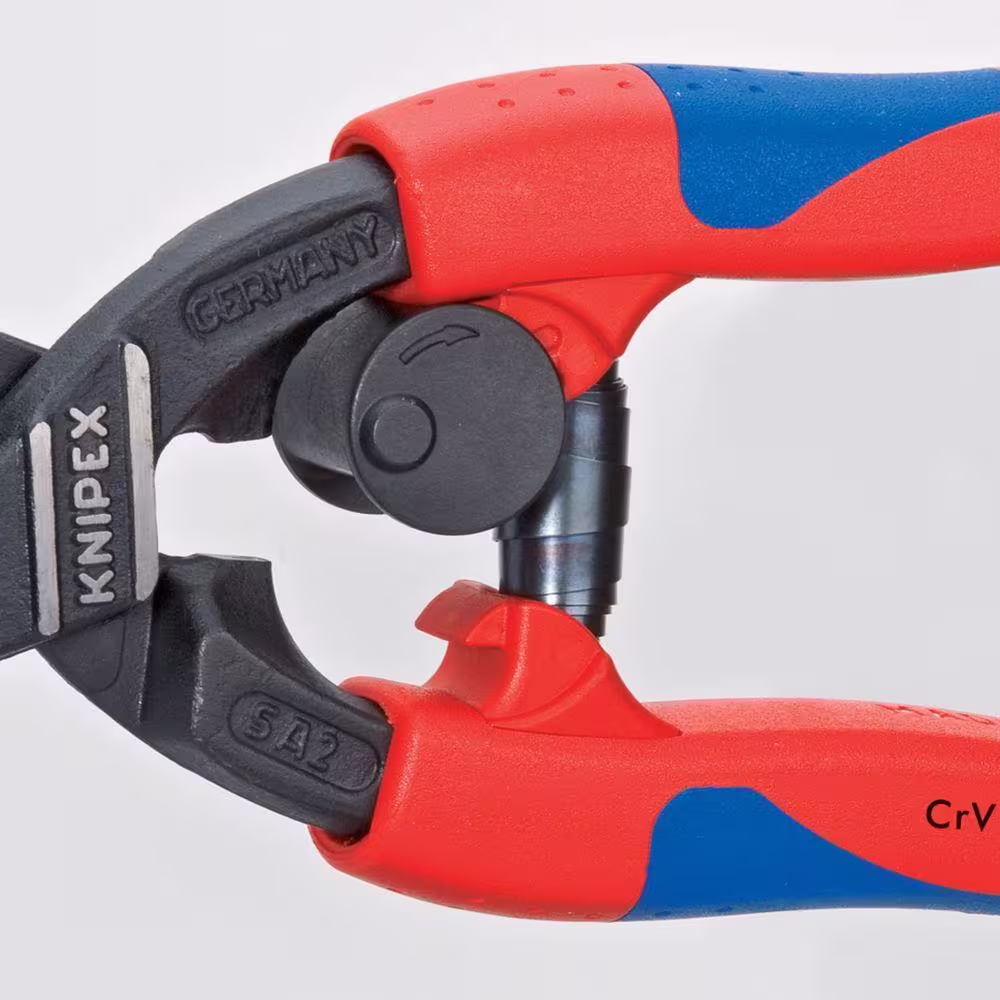 KNIPEX 8 in. Cobolt Lever Action Compact Bolt Cutter with Comfort Grip