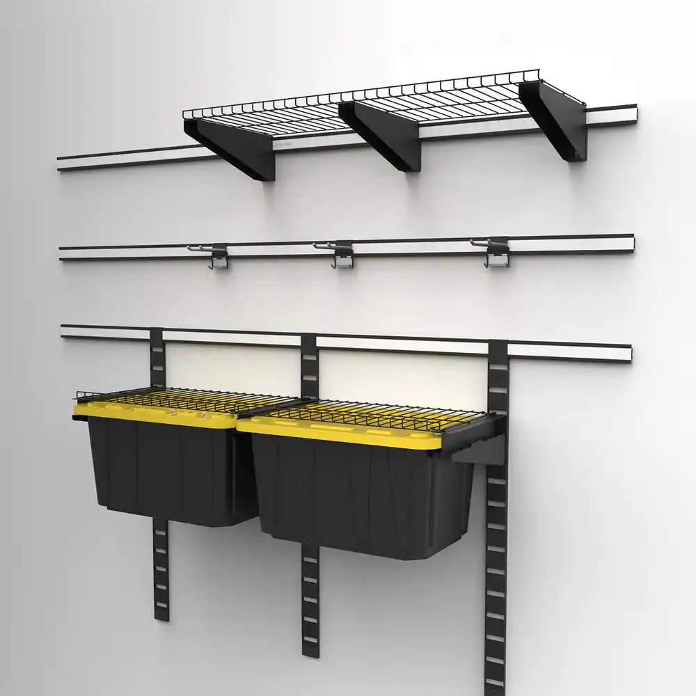 Husky 84 in. Wall Track for Garage Wall Track System