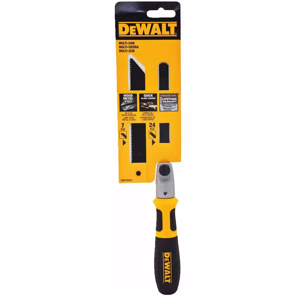 DEWALT 12 in. Tooth Saw with Composite Handle