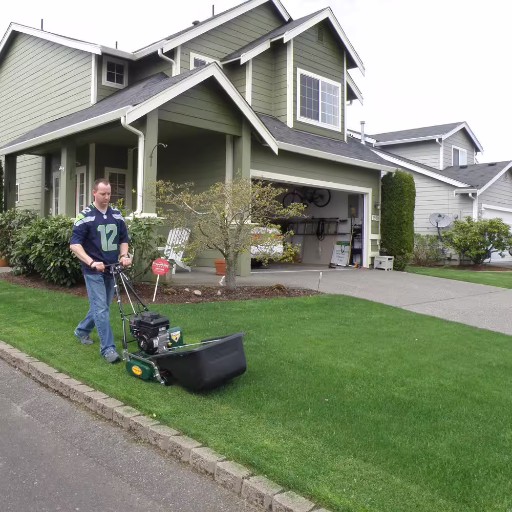 California Trimmer Classic High Cut 20 in. 7-Blade Briggs & Stratton Gas Walk Behind Self-Propelled Reel Lawn Mower