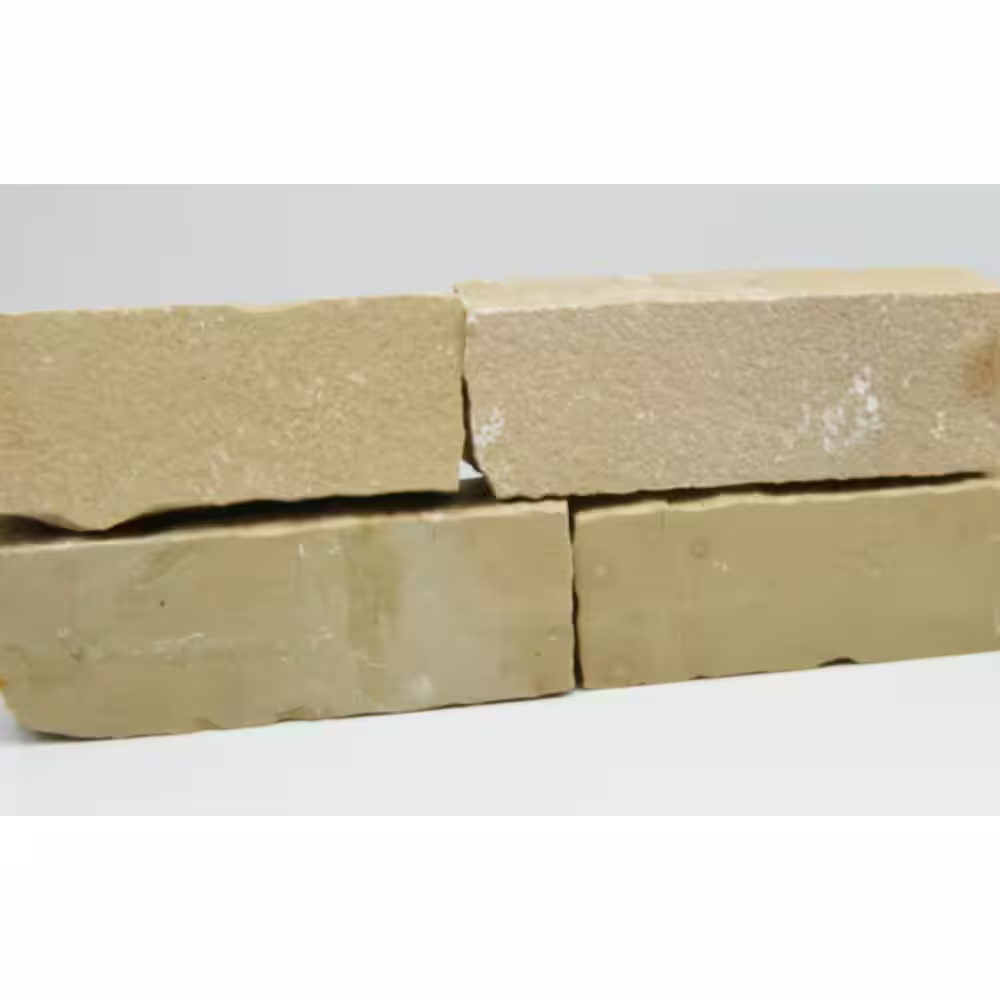 Southwest Boulder & Stone 4 in. W x 4 in. Tall 1000 lbs. Light Beige Classic Oak Natural Finish Ledgestone Stone Tree Wall Edging Various Lengths