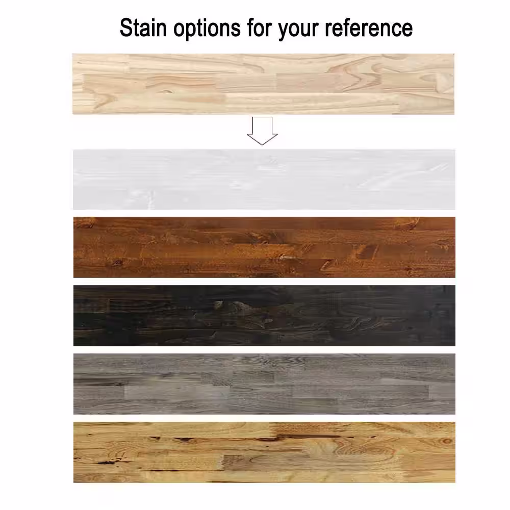 CALHOME 1/4 in. x 12 in. x 8 ft. Unfinished Pine Finger Joint Wood Decorative Common Boards Wall Panel (1-Piece)