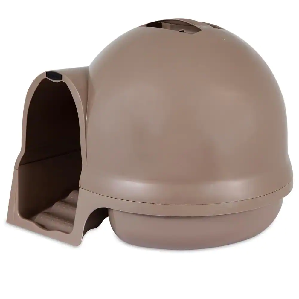Petmate Booda Dome Titanium Cleanstep Litter Box