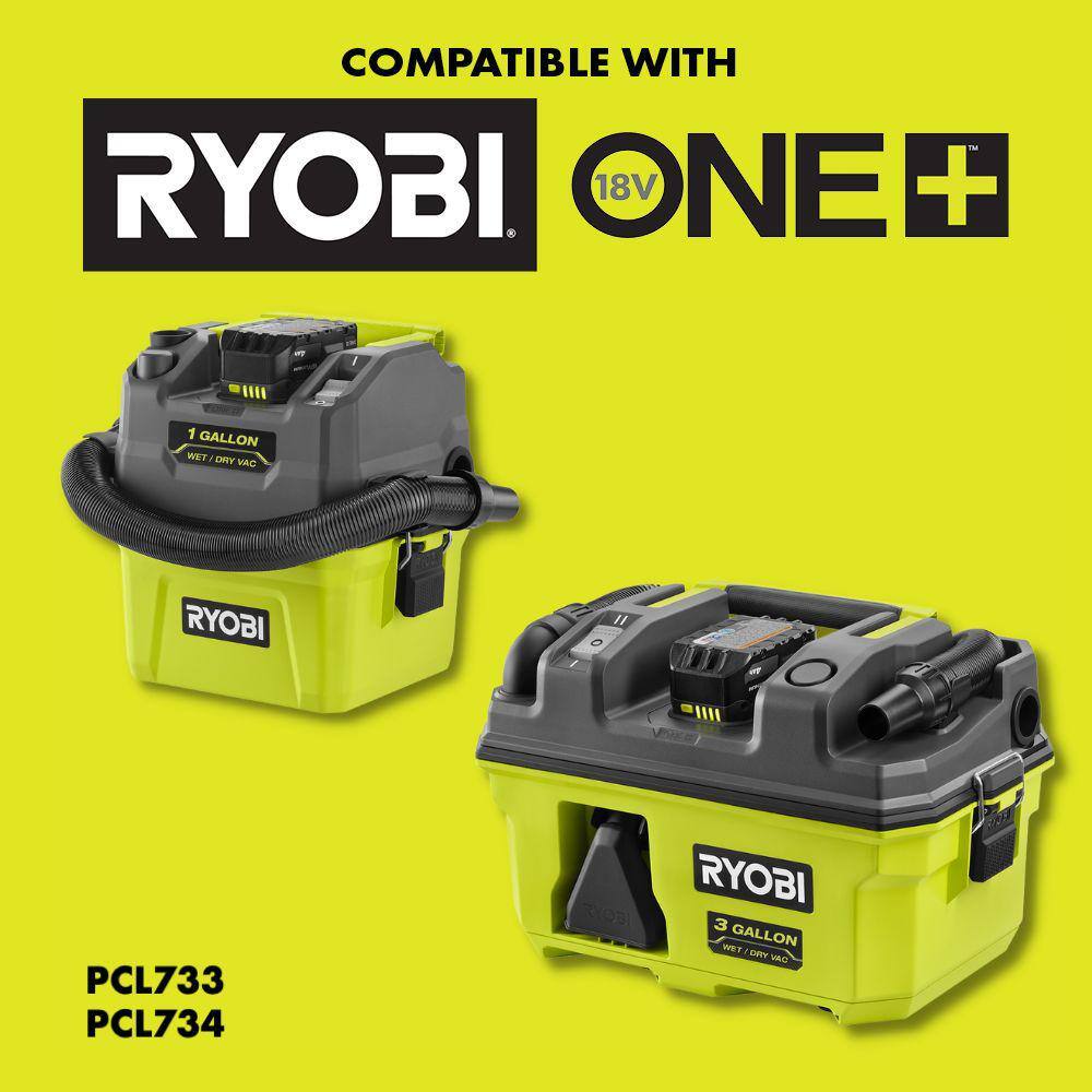 RYOBI HEPA Filter for Small Wet Dry Vacuums (2-Pack)