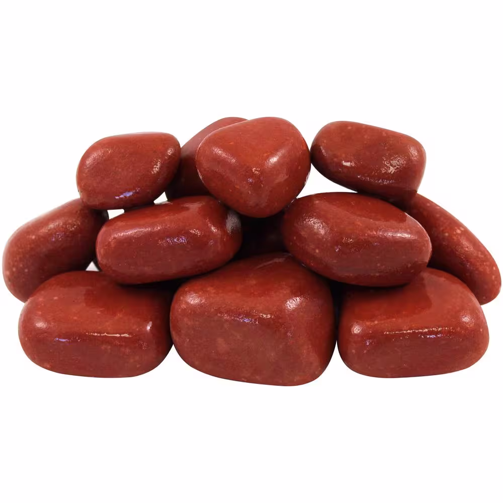 Rain Forest 12.0 cu. ft. 1 in. to 3 in. 900 lbs. India Rose Pebbles