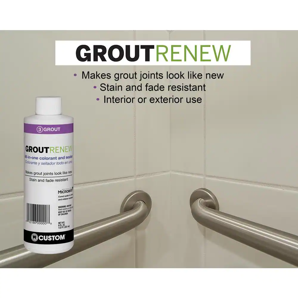 Custom Building Products Polyblend #640 Arctic White 8 oz. Grout Renew Colorant
