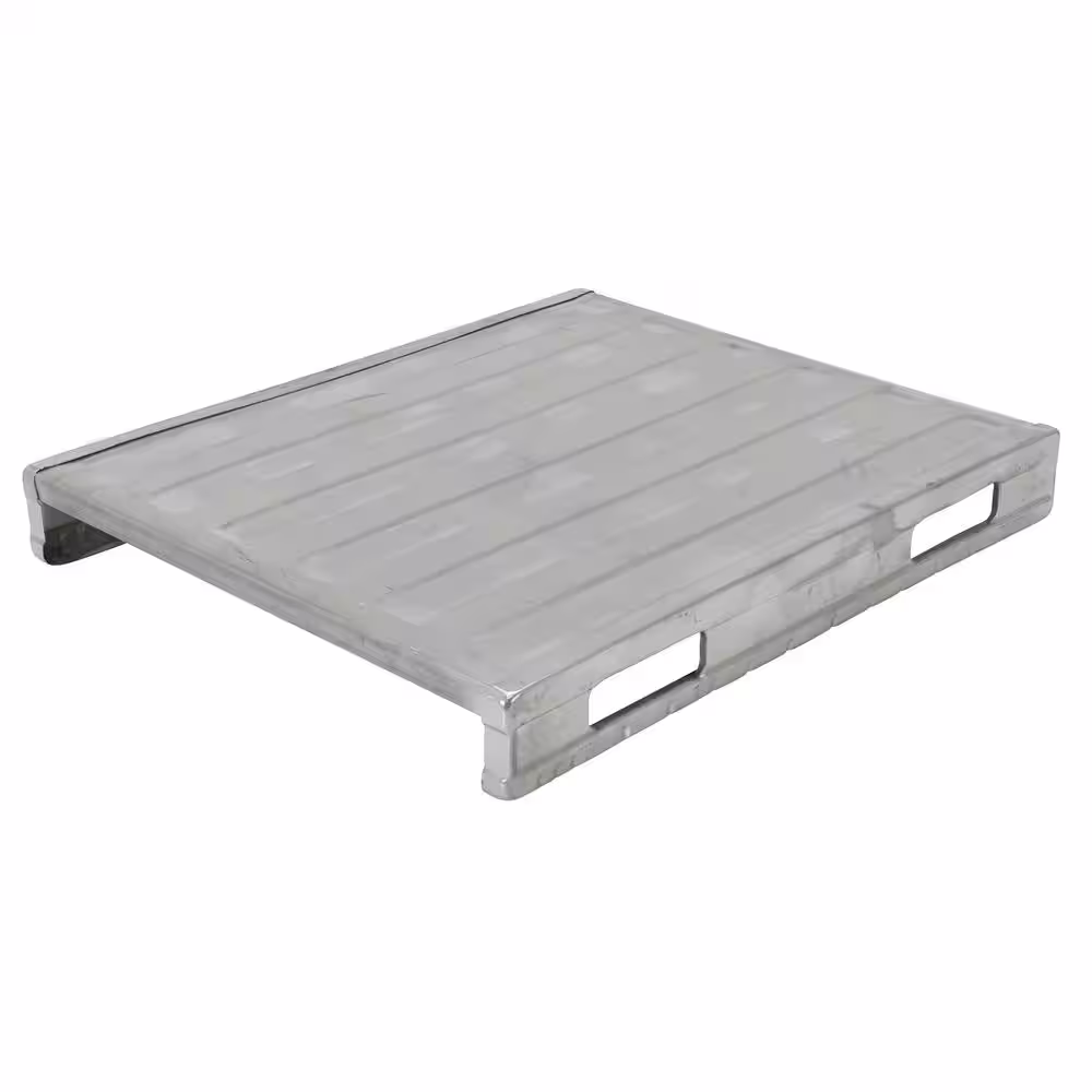 Vestil 40 in. x 47 in. Heavy Duty Solid Deck Steel Pallet