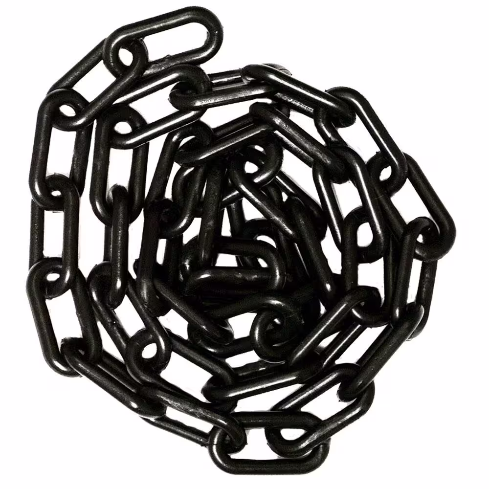 Mr. Chain 2 in. (#8, 51 mm) x 10 ft. Black Plastic Chain
