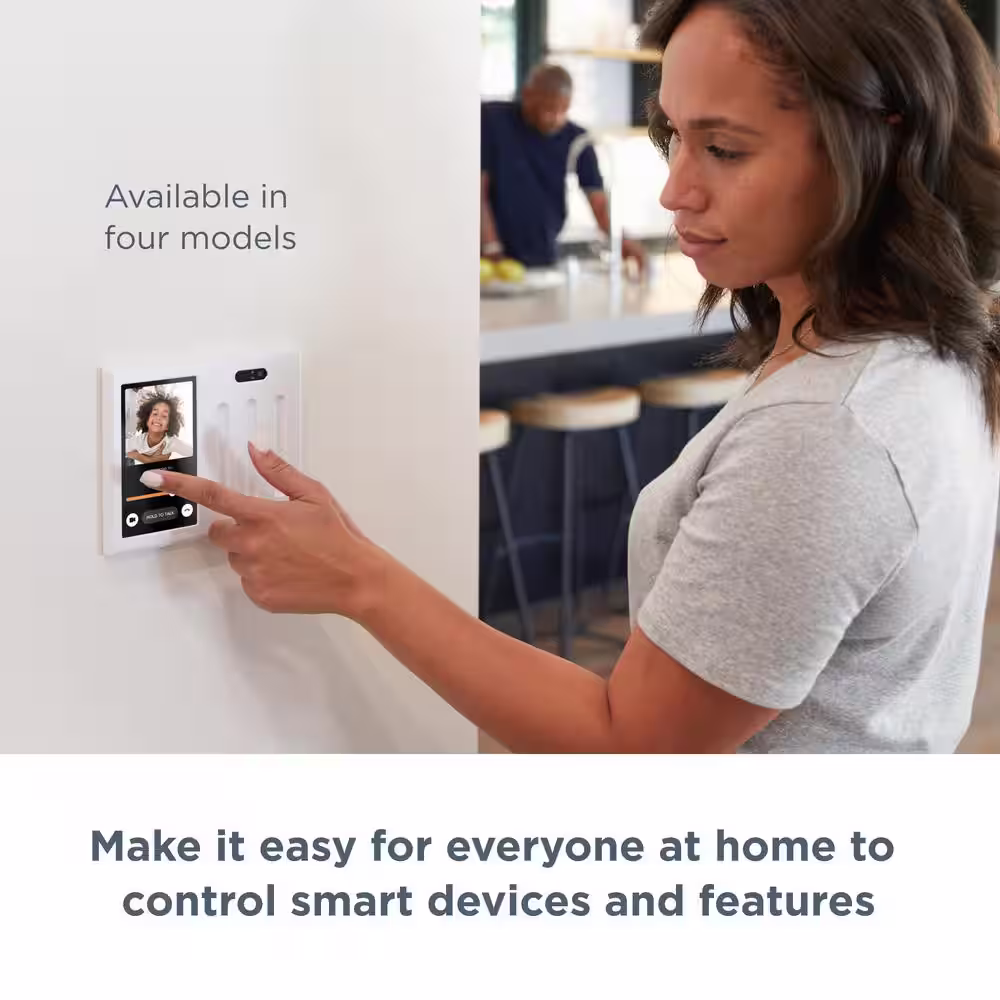 Brilliant Smart Home Control 3-Switch Panel -Alexa, Google Assistant, Apple Homekit, Ring, Sonos and More