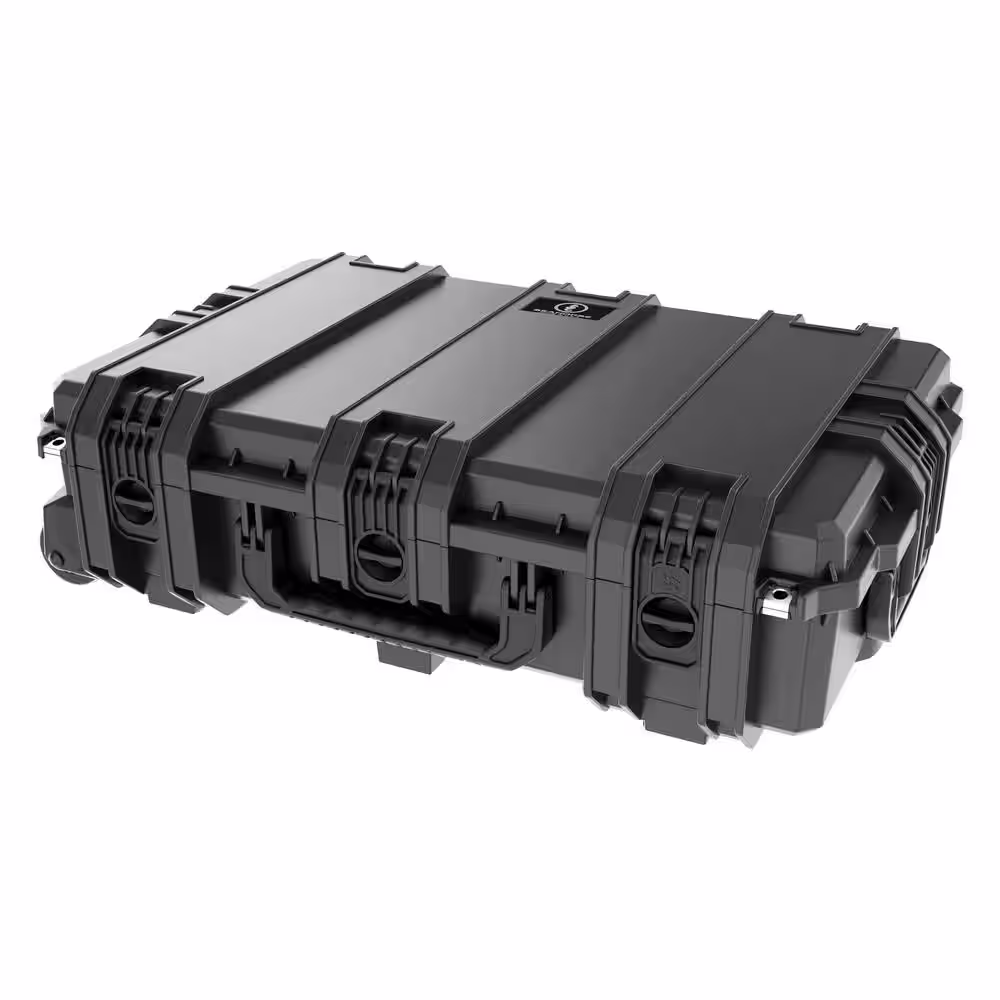 Seahorse 21.1 in. x 31.86 in. x 9.1 in. Large Rolling Watertight Tool Case with Foam