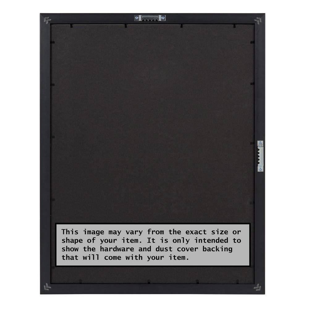 Amanti Art Flair Polished Nickel Picture Frame Opening Size 24 x 36 in.