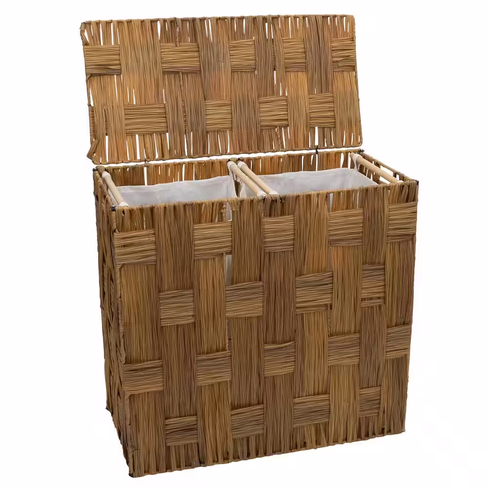 HOUSEHOLD ESSENTIALS Resin 2 Bag Hamper