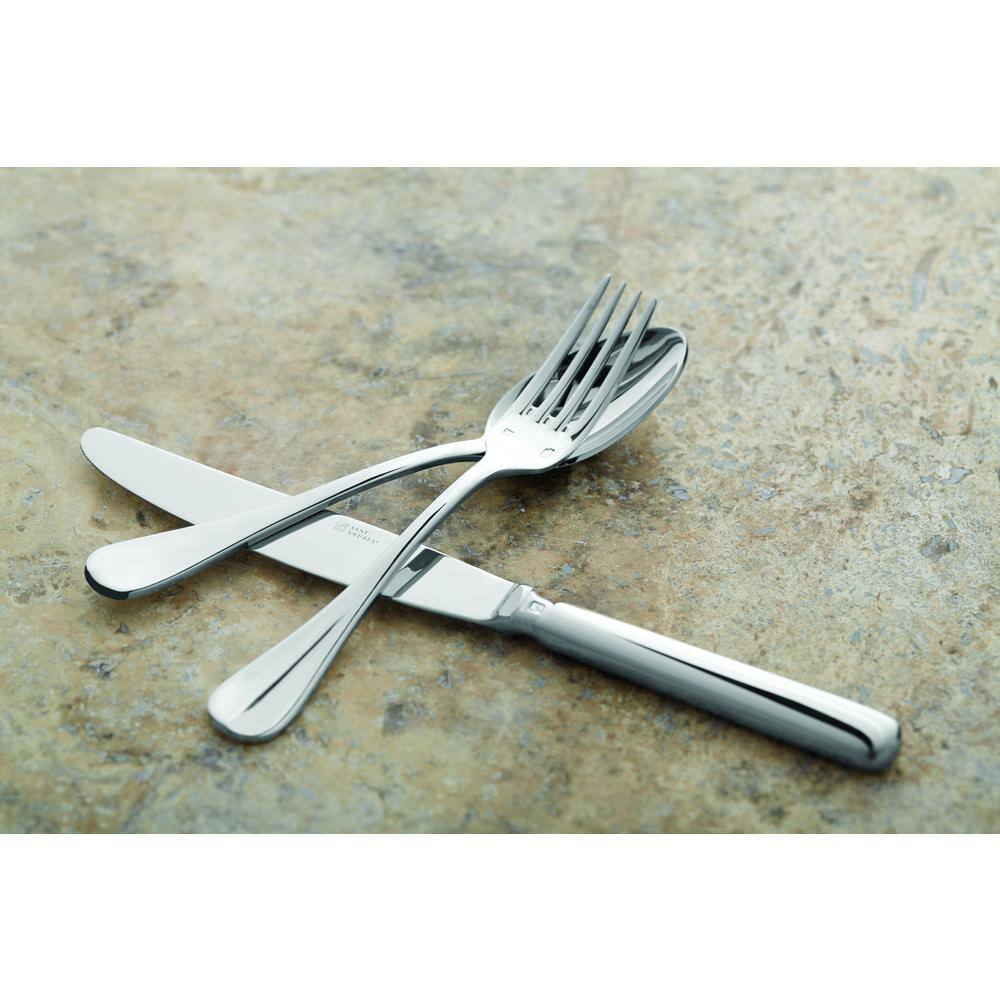 Oneida Scarlatti 18/10 Stainless Steel Teaspoons, U.S. Size (Set of 12)