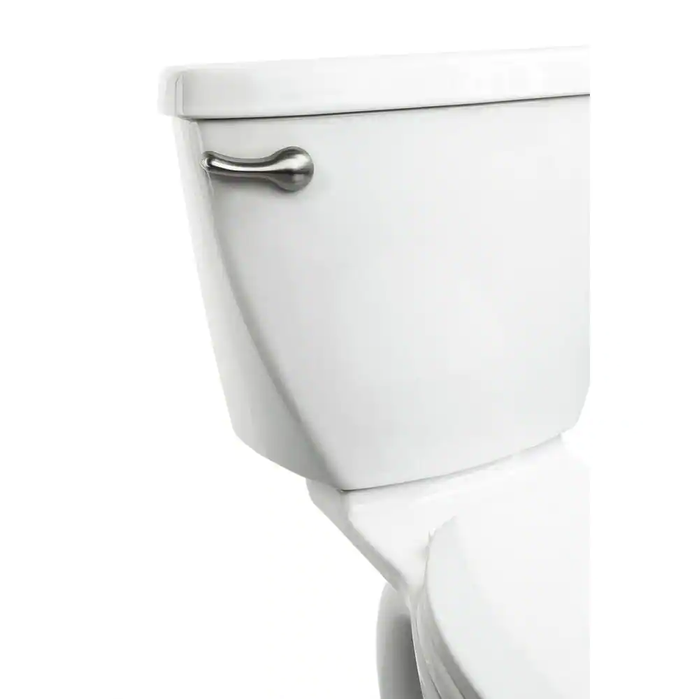 Everbilt Front Mount Toilet Tank Lever in Brushed Nickel