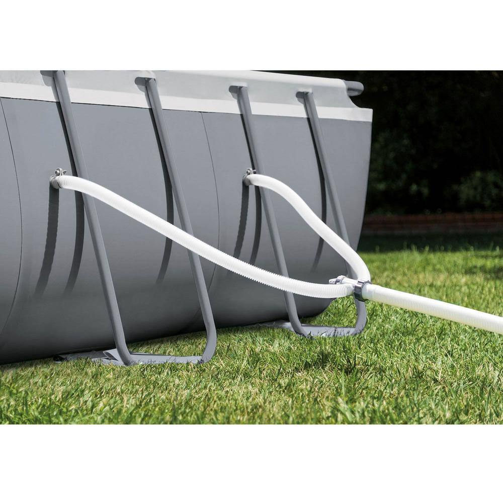 Intex Ultra 18 ft. XTR Rectangular Metal Frame Swimming Pool Set w/Pump Filter