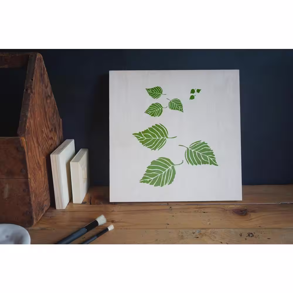 Stencil1 Leaves Stencil