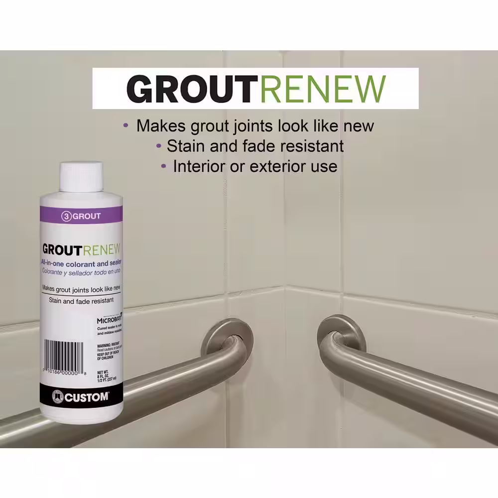 Custom Building Products Polyblend #115 Platinum 8 oz. Grout Renew Colorant