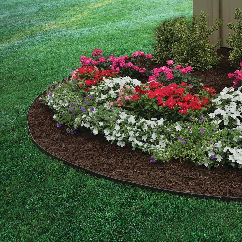 ProFlex 50 ft. L x 1.7 in. H Commercial Grade Cedar Red Plastic No-Dig Edging Kit