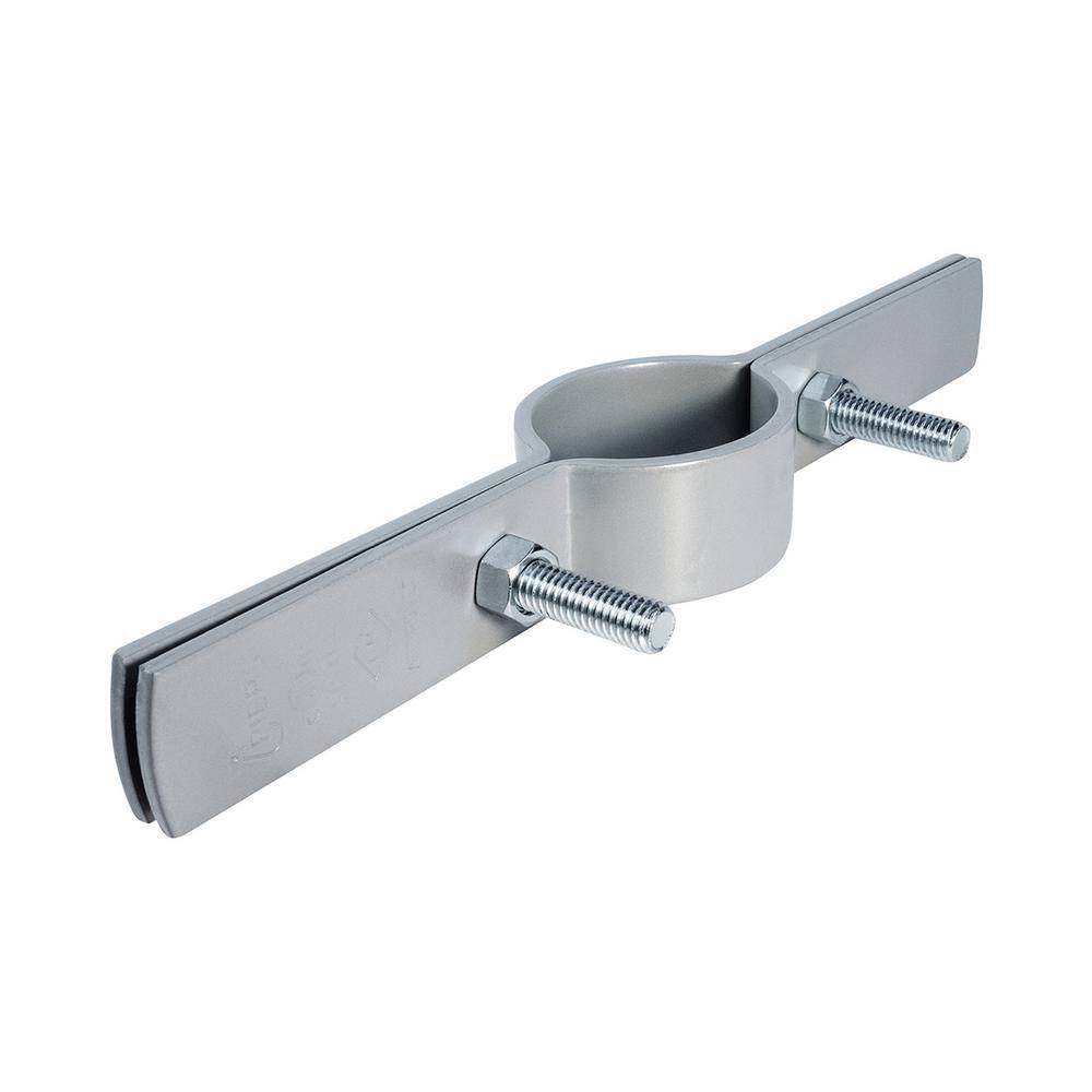 The Plumber's Choice 6 in. Riser Clamp in Epoxy Coated Steel
